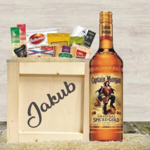 darčeková debna s rumom captain morgan
